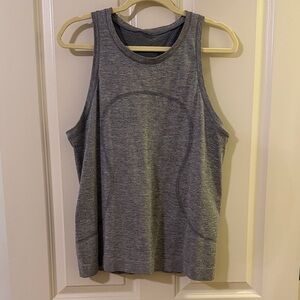 Lululemon Gray Sleeveless Women's workout Top